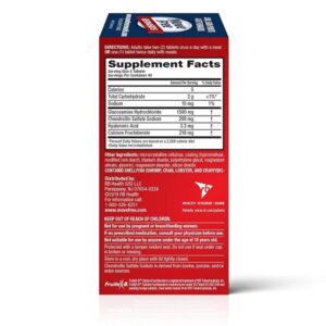 Schiff Move Free Joint Health Supplement, Triple Strength Glucosamine Chondroitin with Collagen and Hyaluronic Acid, 80 Count - Image 4