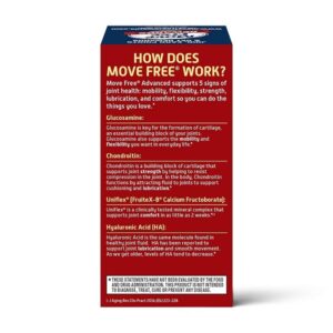 Schiff Move Free Joint Health Supplement, Triple Strength Glucosamine Chondroitin with Collagen and Hyaluronic Acid, 80 Count - Image 7
