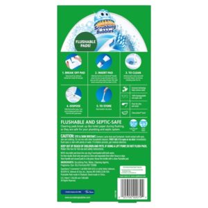 Scrubbing Bubbles Fresh Brush Toilet Cleaning System Starter Kit with 4 Refills - Image 2
