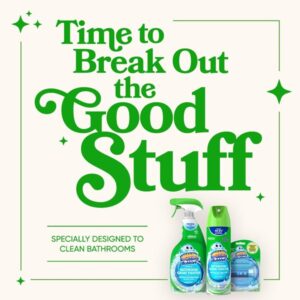 Scrubbing Bubbles Fresh Gel Toilet Bowl Cleaning Stamps, Gel Cleaner, Helps Prevent Limescale and Toilet Rings, Rainshower Scent, 6 Stamps - Image 3