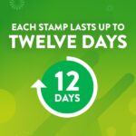 Scrubbing Bubbles Fresh Gel Toilet Bowl Cleaning Stamps, Gel Cleaner, Helps Prevent Limescale and Toilet Rings, Rainshower Scent, 6 Stamps - Image 4