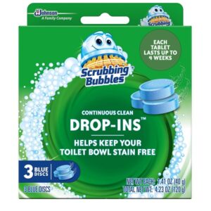 Scrubbing Bubbles Toilet Cleaner Drop Ins, 3 Count, 4.2 Ounce - Image 1