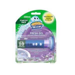 Scrubbing Bubbles Toilet Cleaning Gel Glade Lavender Meadow, 1.34 Ounce - Image 1