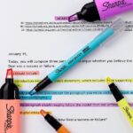 Sharpie Highlighter, Clear View Highlighter with See-Through Chisel Tip, Tank Highlighter, Assorted, 4 Count - Image 5