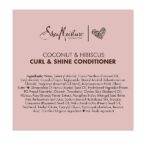 Shea Moisture Coconut & Hibiscus Curl & Shine Conditioner - 13 oz - Image 12