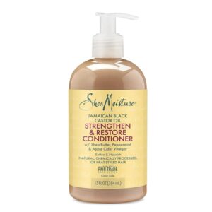 Shea Moisture Jamaican Black Castor Oil Grow & Restore Rinse Out Conditioner, 384 ml - Image 1