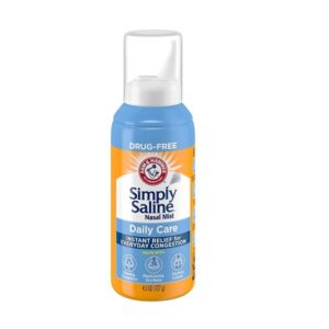 Simply Saline Adult Nasal Mist, Original Giant Size, 4.25-Ounce - Image 1
