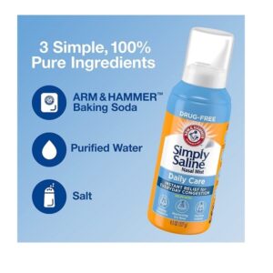 Simply Saline Adult Nasal Mist, Original Giant Size, 4.25-Ounce - Image 3