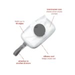 Skip Hop Baby Snug Seal Wipes Case (Gray) - Image 3