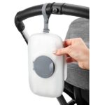 Skip Hop Baby Snug Seal Wipes Case (Gray) - Image 5