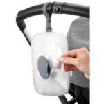 Skip Hop Baby Snug Seal Wipes Case (Gray) - Image 6