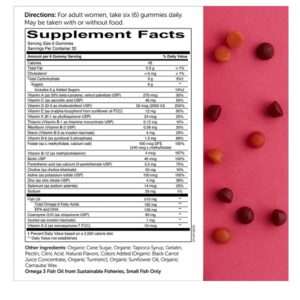 SmartyPants Women's Complete Daily Gummy Vitamins, 120 Count - Image 2