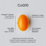 Sports Research CoQ10 Dietary Supplement 30 Veggie Softgels - Image 5