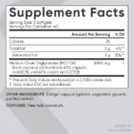Sports Research Keto MCT Oil Capsules derived from Coconut Oil | Keto Fuel for The Brain & Body | Derived from Non-GMO Coconuts (120 Soft gels) - Image 5