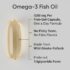 Sports Research Omega-3 Wild Alaskan Fish Oil(1250Mg Per Capsule) With Triglyceride Epa & Dha Heart, Brain & Joint Support Ifos 5 Star Certified, Non-Gmo & Gluten - Image 2