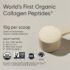 Sports Research Organic Collagen Peptides Unflavored Dietary Supplement Powder, 300g - Image 2