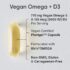 Sports Research Vegan Omega-3 + D3 Algae Oil Softgels, 60 Count - Image 2