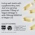 Sports Research Vegan Omega-3 + D3 Algae Oil Softgels, 60 Count - Image 4