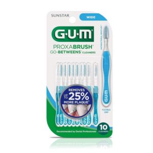 Sunstar 3614FC GUM Go Betweens Cleaners Wide (Pack of 10) - Image 2