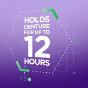 Super Poligrip Strips Size 40 Ct Poligrip Strong All Day Comfort Seal Denture Adhesive Strips - Image 3