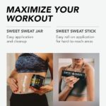 Sweet Sweat Citrus Mint Gel Stick, by Sports Research - Get More From Your Workout: Workout Enhancer Makes You Sweat Faster & Harder - Try w/ Waist Trimmer - Menââ‚¬â„¢s & Womenââ‚¬â„¢s Toning Sweat Cream - 6.4Oz - Image 3