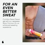 Sweet Sweat Citrus Mint Gel Stick, by Sports Research - Get More From Your Workout: Workout Enhancer Makes You Sweat Faster & Harder - Try w/ Waist Trimmer - Menââ‚¬â„¢s & Womenââ‚¬â„¢s Toning Sweat Cream - 6.4Oz - Image 4