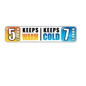 Thermos Foogo Vacuum Insulated Stainless Steel 10-Ounce Food Jar, Poppy Patch Pattern - Image 2