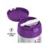 Thermos Funtainer  10 Ounce Stainless Steel Vacuum Insulated Kids Food Jar with Spoon, Frozen 2 - Image 3