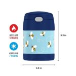 Thermos Funtainer  10 Ounce Stainless Steel Vacuum Insulated Kids Food Jar with Spoon, Honey Bees - Image 4