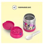 Thermos Funtainer 10 Ounce Stainless Steel Vacuum Insulated Kids Food Jar With Spoon, Preschool Minnie - Image 5