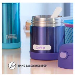 Thermos Funtainer 10 Ounce Stainless Steel Vacuum Insulated Kids Food Jar With Spoon, Preschool Minnie - Image 6