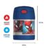 Thermos Funtainer 10 Ounce Stainless Steel Vacuum Insulated Kids Food Jar with Spoon, Spider-Man - Image 5