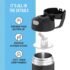 THERMOS FUNTAINER 12 Ounce Stainless Steel Vacuum Insulated Kids Straw Bottle, Black - Image 3
