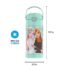 Thermos Funtainer 12 Ounce Stainless Steel Vacuum Insulated Kids Straw Bottle, Frozen 2 (Colors May Vary) - Image 5