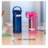 Thermos Funtainer 12 Ounce Stainless Steel Vacuum Insulated Kids Straw Bottle, Frozen 2 (Colors May Vary) - Image 6