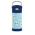 Thermos Funtainer  12 Ounce Stainless Steel Vacuum Insulated Kids Straw Bottle, Honey Bees