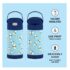 Thermos Funtainer  12 Ounce Stainless Steel Vacuum Insulated Kids Straw Bottle, Honey Bees - Image 2
