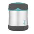 Thermos Foogo Vacuum Insulated Stainless Steel 10-Ounce Food Jar (Charcoal, Teal)