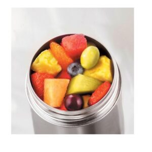 Thermos Foogo Vacuum Insulated Stainless Steel 10-Ounce Food Jar (Charcoal, Teal) - Image 2