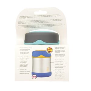 Thermos Foogo Vacuum Insulated Stainless Steel 10-Ounce Food Jar (Charcoal, Teal) - Image 5