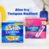 Tampax Pearl Tampons Trio Pack, Super/Super Plus/Ultra Absorbency with BPA-Free Plastic Applicator and LeakGuard Braid, Unscented, 34 Count - Image 6