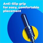 Tampax Pearl Tampons, Ultra Absorbency, with Leakguard Braid, Unscented, 45 Count - Image 4