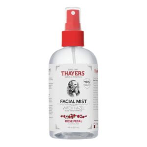 Thayers Natural Remedies Alcohol-Free Rose Petal Witch Hazel Facial Mist Toner, 8 Ounce - Image 1