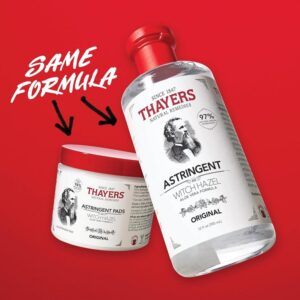 Thayer's Thayers Witch Hazel With Aloe Vera - 60 Pads - Image 5