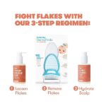 The 3-Step Cradle Cap System by Fridababy | DermaFrida The FlakeFixer | Sponge, Brush, Comb and Storage Stand for Babies with Cradle Cap - Image 3