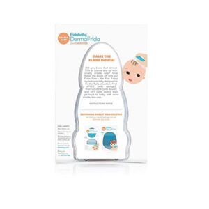 The 3-Step Cradle Cap System by Fridababy | DermaFrida The FlakeFixer | Sponge, Brush, Comb and Storage Stand for Babies with Cradle Cap - Image 7
