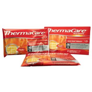 ThermaCare Air-Activated Heat Wraps, Back and Hip Wrap L/XL, Pack of 2 - Image 1
