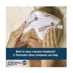 Thermalon Microwave Activated Moist Heat-Cold Sinus Mask for Sinus Pressure, Headaches, TMJ, 5.5" X 8" - Image 4
