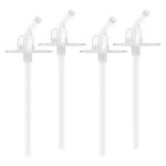 Thermos FUNtainer 12 Ounce Insulated Kids Water Bottle Replacement Straws, Clear, 2 Pack - Image 2