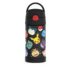 Thermos Funtainer 12 Ounce Stainless Steel Vacuum Insulated Kids Straw Bottle, Pokemon